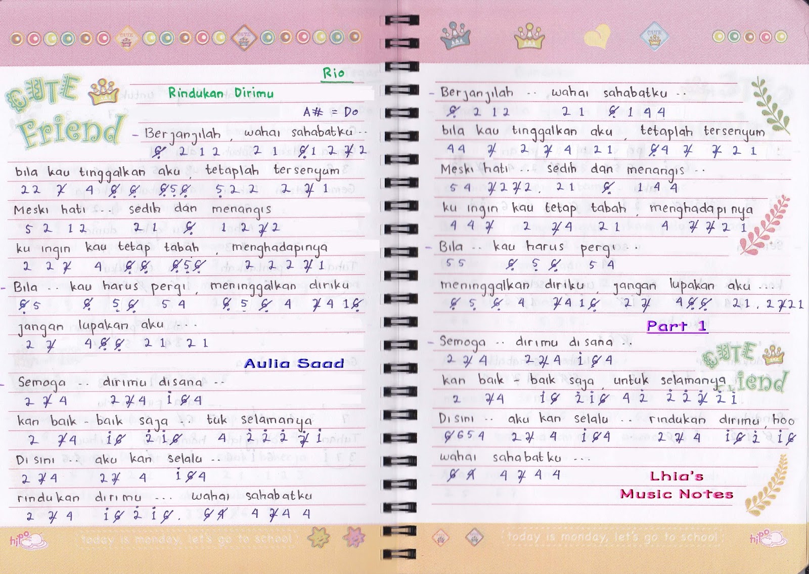 27 | Juli | 2013 | Lhia's Music Notes