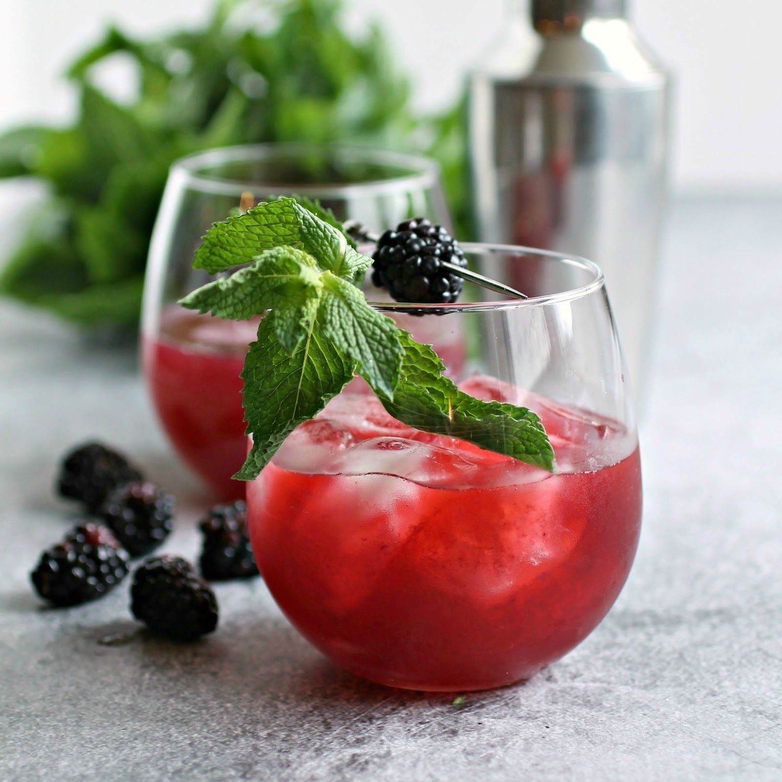 Hungry Couple Blackberry Mint Bramble