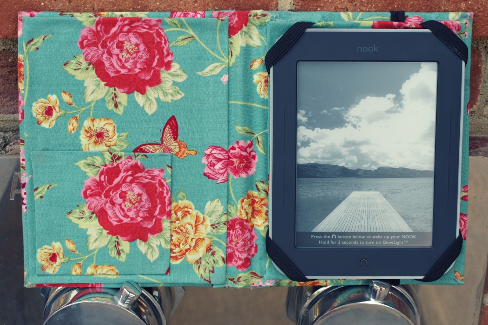 Elemental Carbon Nook/Kindle Cover // DIY