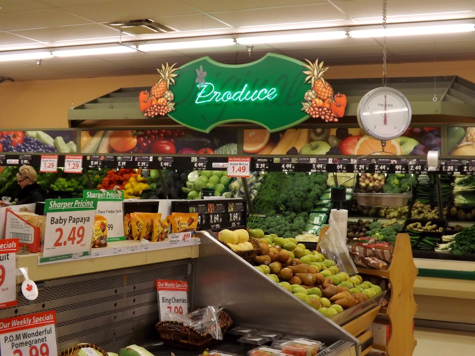 The Middle Aged Woman Who Lived in a Shoe Sharpe's Food Market An