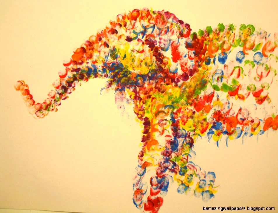 An Elephant a Day Elephant No 202 Fingerprints An Elephant a Day Elephant No 202 Fingerprints