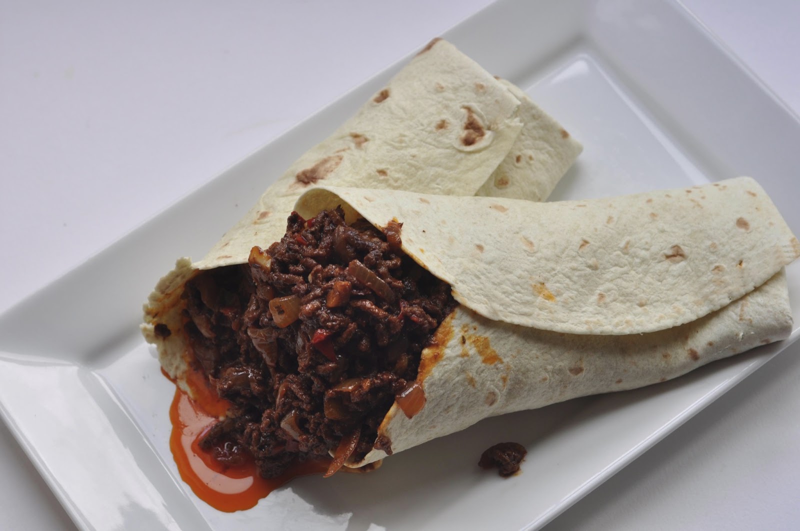 Simple Food Mexican Chilli Beef Burritos