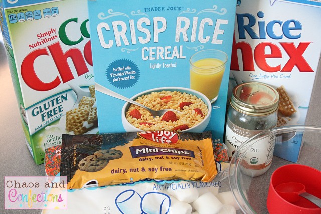 Chaos and Confections Allergy Safe S�Mores Crispy Treats