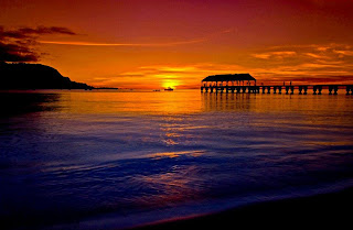sunrise en hawaii  fotografias de islas