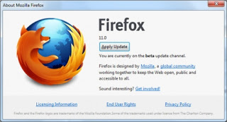Browser Firefox 11 photo