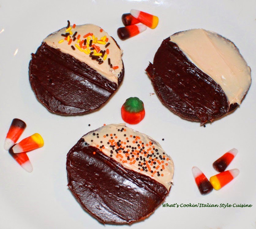What's Cookin' Italian Style Cuisine Halloween Half Moon Cake Mix Cookies
