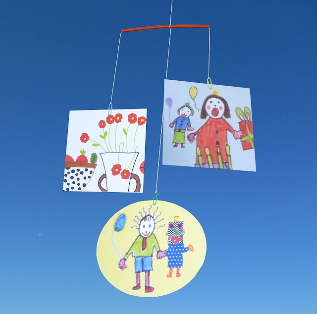 my amazing mobiles Art hanging mobile for kids of all ages