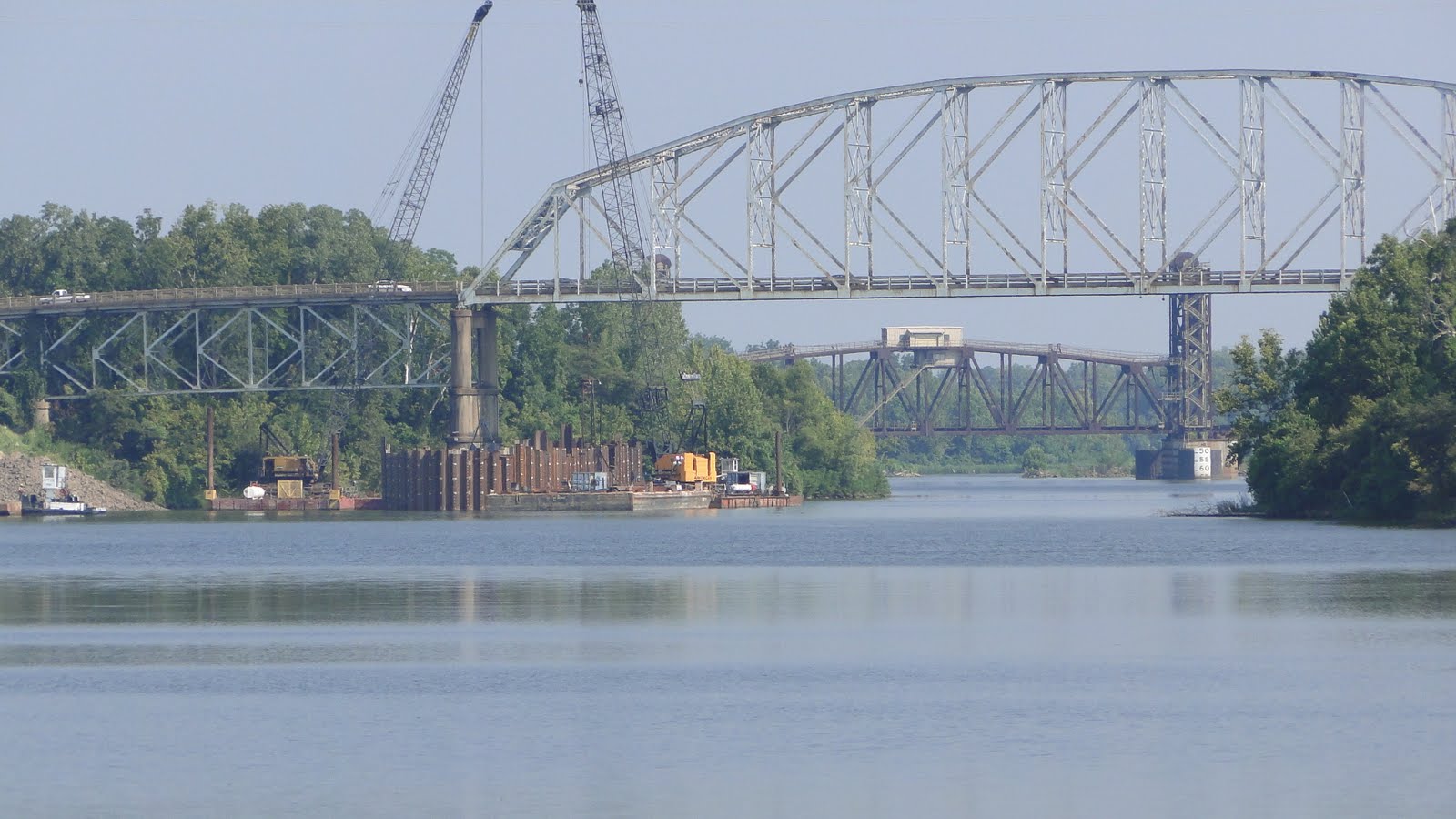 we saw that... last days of the o.k. allen bridge....2015©