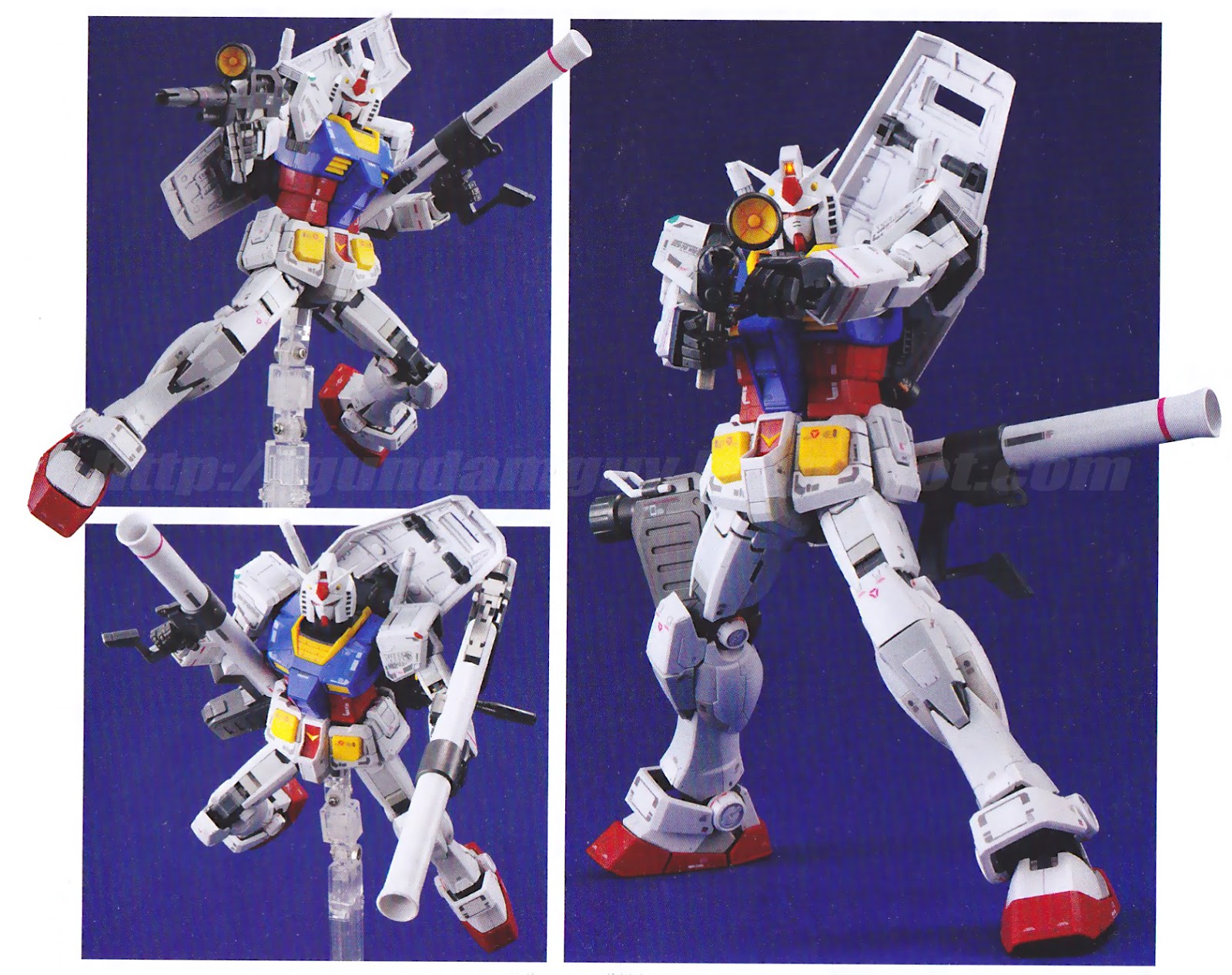 Gundam Guy Mg 1 100 Rx 78 2 Gundam Ver 3 0 New Images Updated 8 7 13