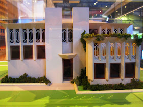 Model of 'Own house', designed by Walter Burley and Marion Mahony Griffin.