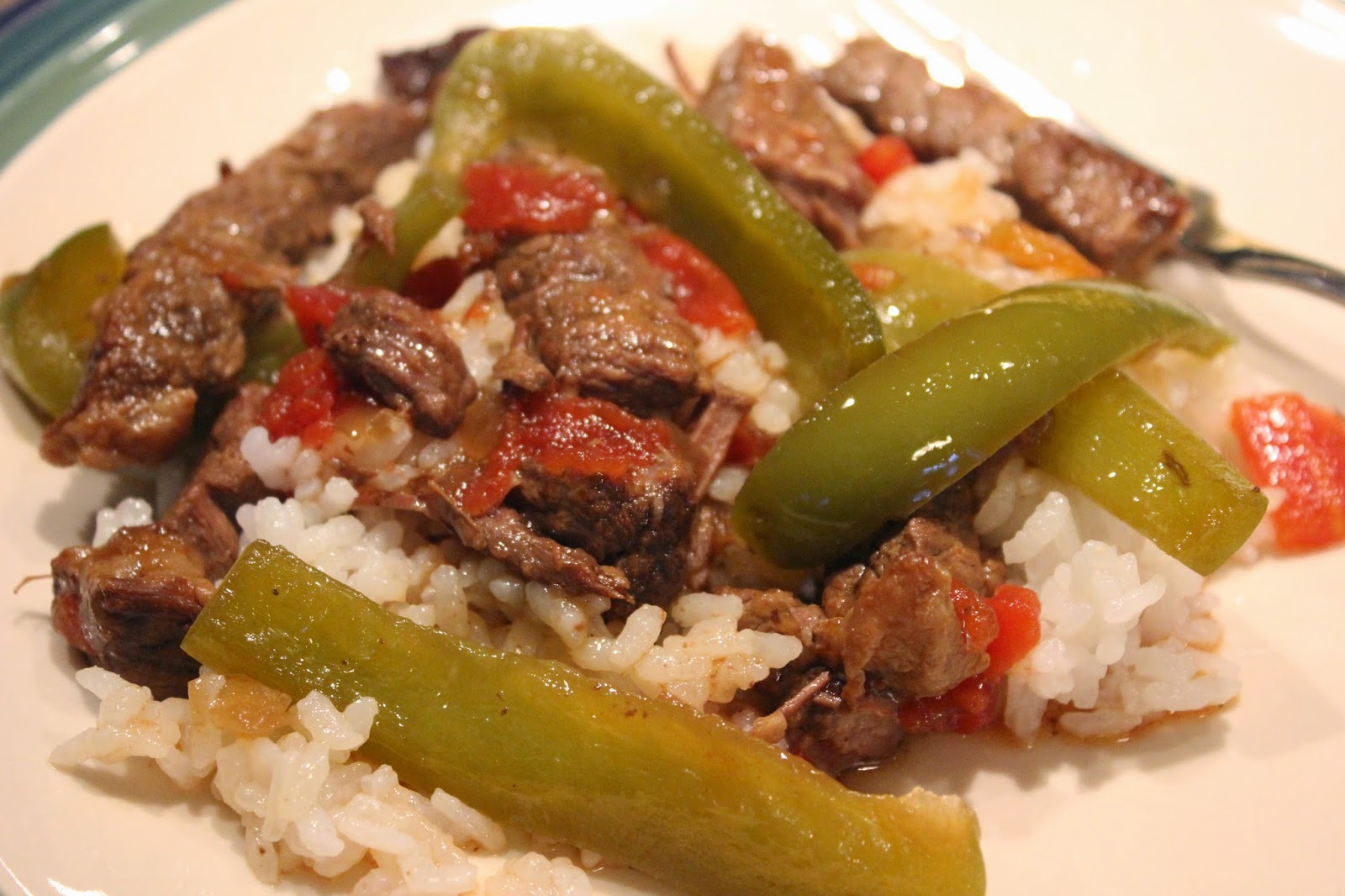 Slow Cooker Pepper Steak Recipe — Dishmaps