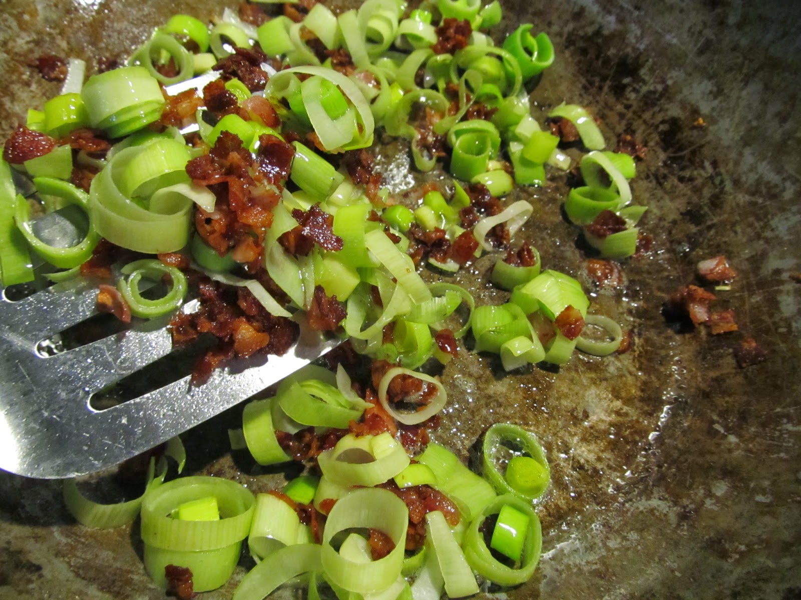Nestful of love Pioneer Woman's Pancetta Pasta with Leeks