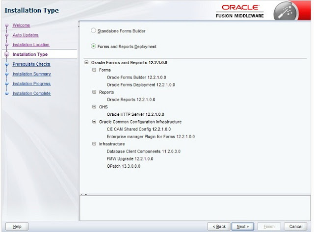 Oracle Forms 12c Installation