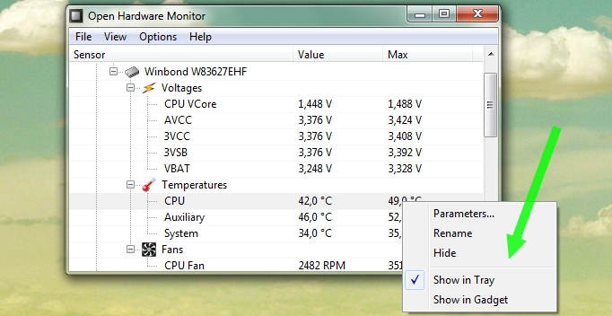 How To Monitor Cpu Temp In Windows 7