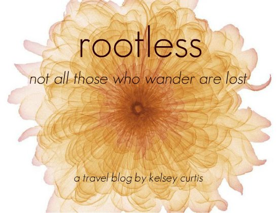 rootless; a travel blog