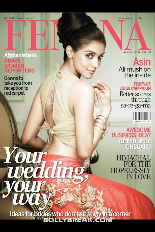Asin Femina Cover Page Photo Dec 2011 Asin Femina Cover Page Photo Dec 2011 - Asin Femina Cover Page Photo Dec 2011