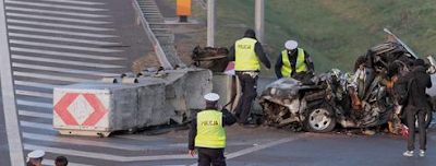 Autor: Sławomir Jarmusz  Źródło: newspix.pl za fakt.pl autostrada wypadek