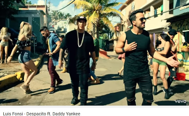 由波多黎各歌手路易斯馮西(Luis Fonsi)演唱的《Despacito》以超過30億的驚人點擊次數封王 由波多黎各歌手路易斯馮西(Luis Fonsi)演唱的《Despacito》以超過30億的驚人點擊次數封王