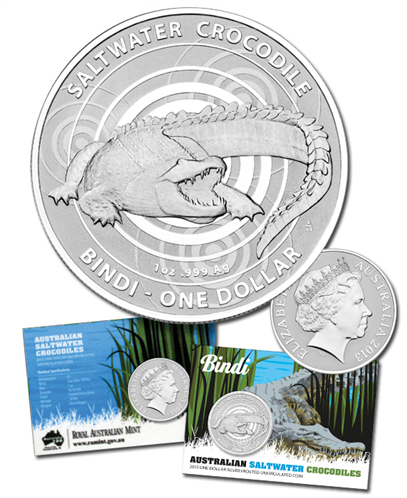 2012 $1 TREE-KANGAROO Uncirculated Coin Animals of the Zoo Very SCARCE