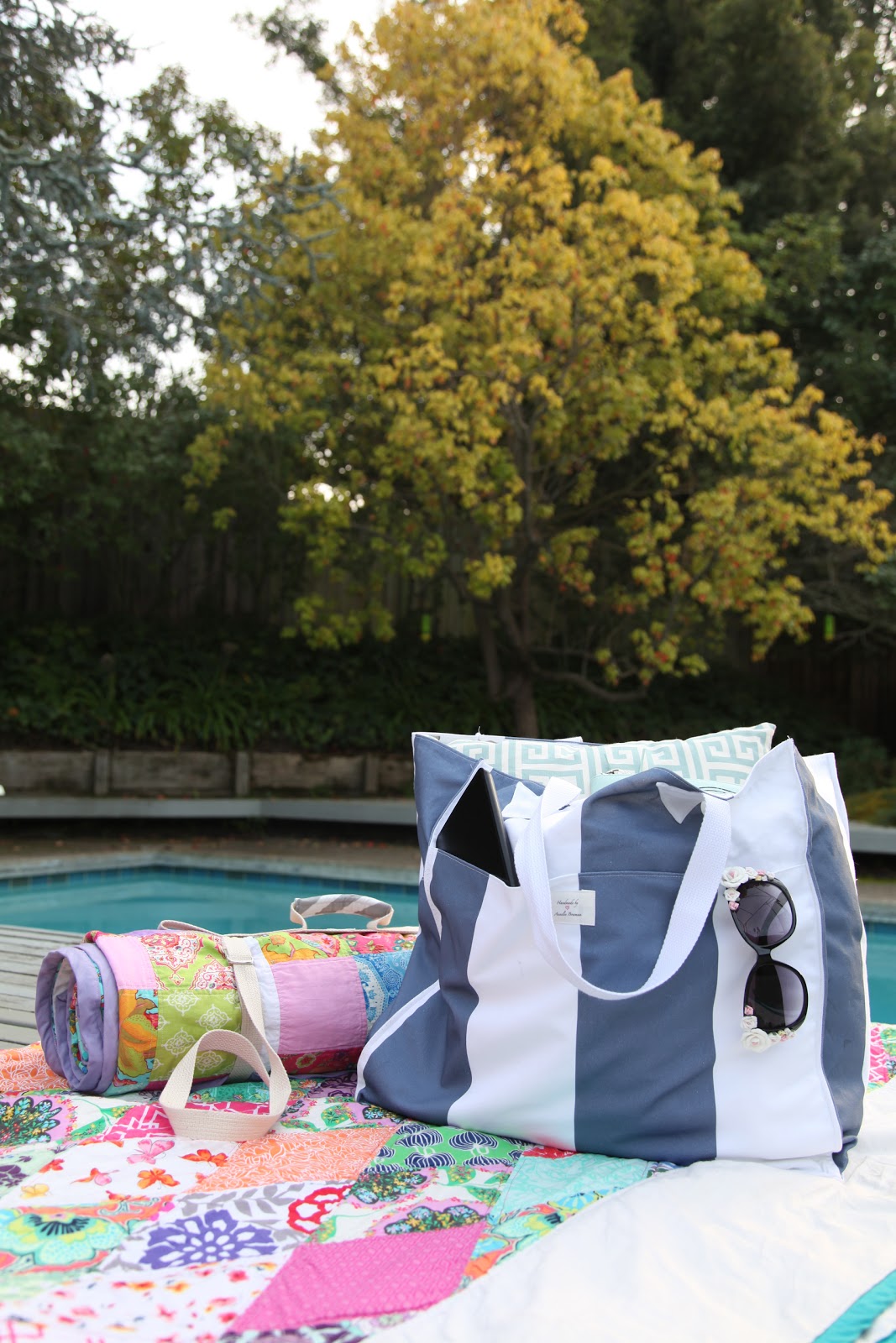 Oh. THAT Annelie... DIY Project Canvas Beach Bag