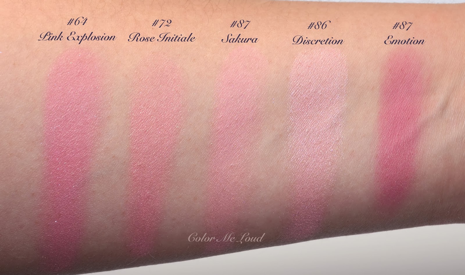 Chanel Le Blush Cream De Chanel Swatches - of Faces and Fingers