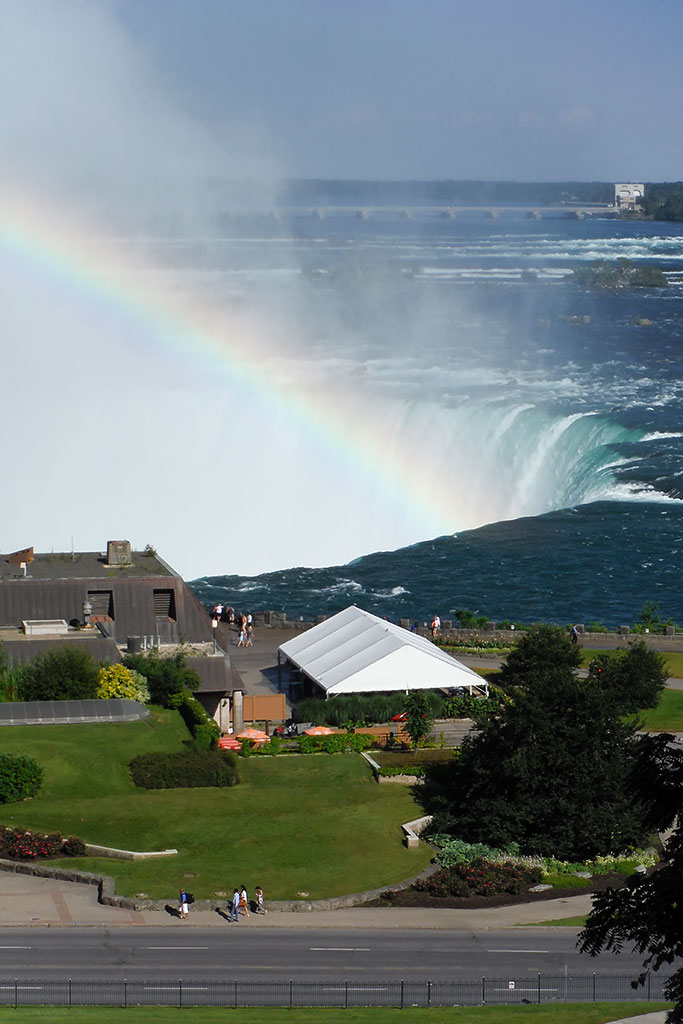 View from the Niagara Falls Incline Railway