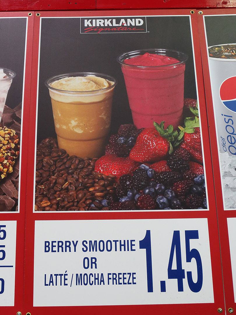 The Shit I Eat Berry Smoothie from Costco