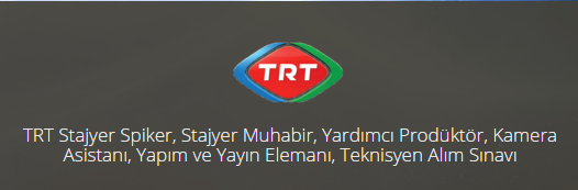 TRT 2015 Sınav Başvuru Sonuçları Açıklandı!