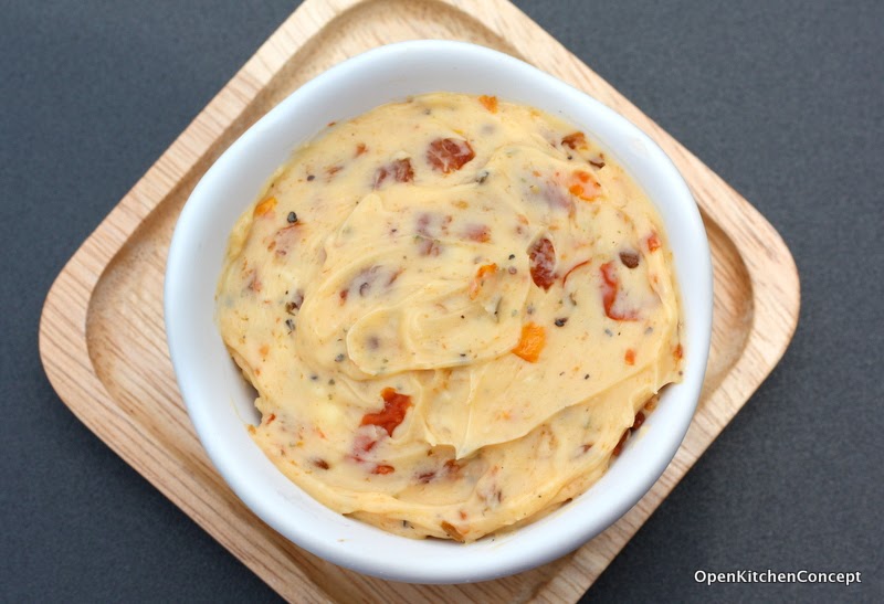 Open Kitchen Concept Sundried Tomato Butter