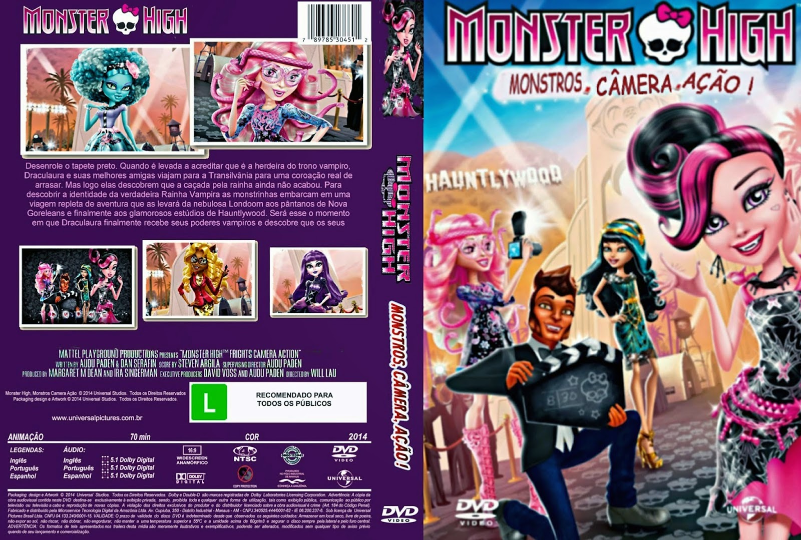 Monster High: Monstros, Câmera, Ação!, Dublografia Wiki