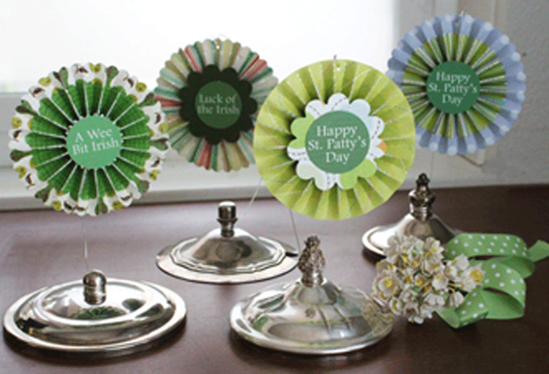 st patricks day rosettes definition