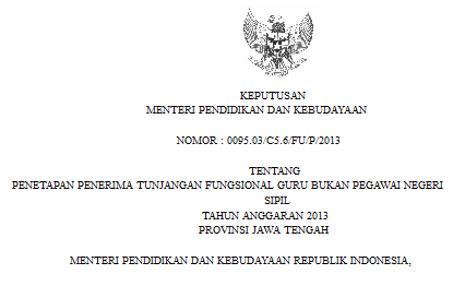 SK Fungsional 2013 Jawa Tengah & Jawa Timur SK Fungsional 2013 Jawa Tengah & Jawa Timur