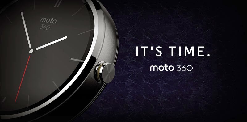 Moto 360 is the new Android wear smart-watch, coming this summer!