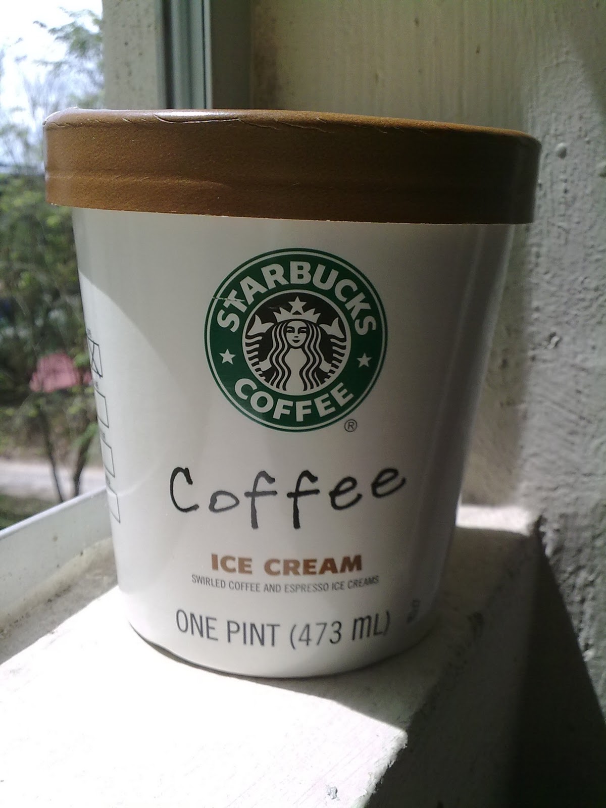 A Cup A Day Starbucks Coffee Ice Cream