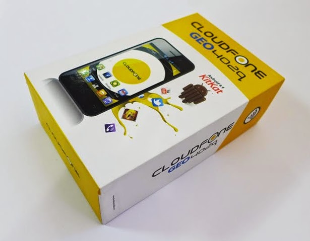 Cloudfone GEO 402q Retail Box Cloudfone GEO 402q Retail Box