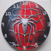 Jam Dinding Unik Spiderman