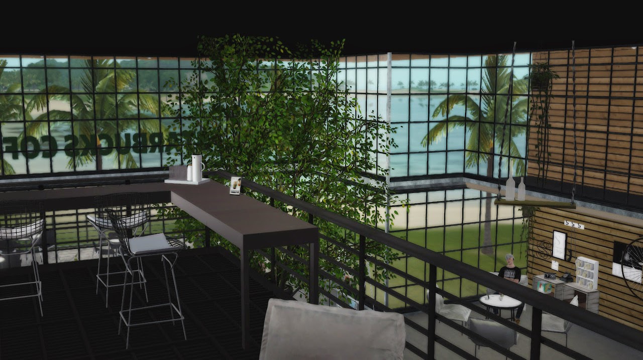 My Sims 3 Blog Starbucks Coffee Shop by The77sims3