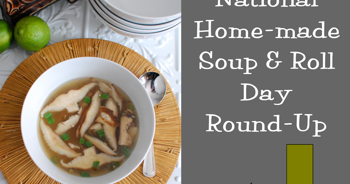 A Sprinkle of This and That Homemade Soup and Rolls Round Up