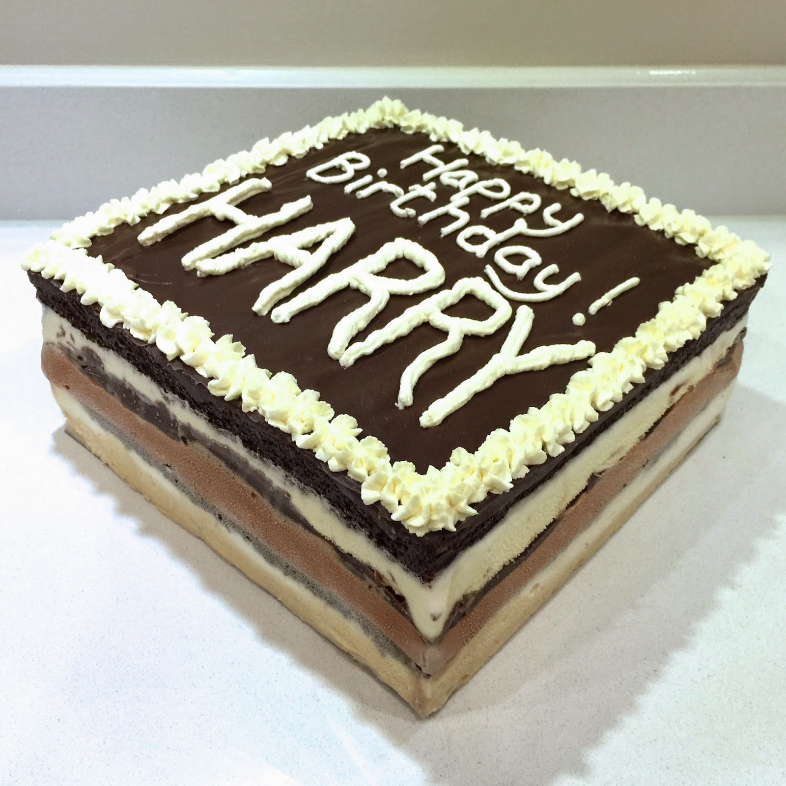 Elaine's Sweet Life Chocolate Ice Cream Cake {Recipe}