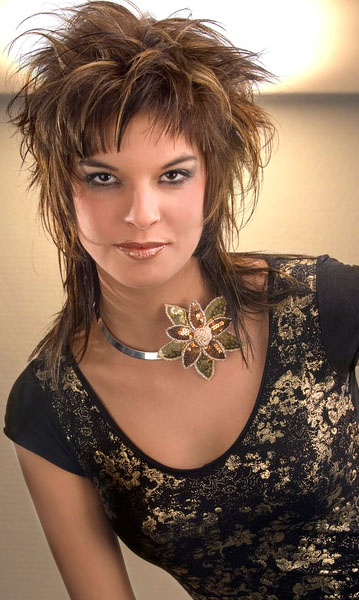 Cute Medium Haircuts Short Funky Hairstyles Color Rich And