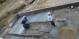 Onwards goes the driveway progress Onwards goes the driveway progress