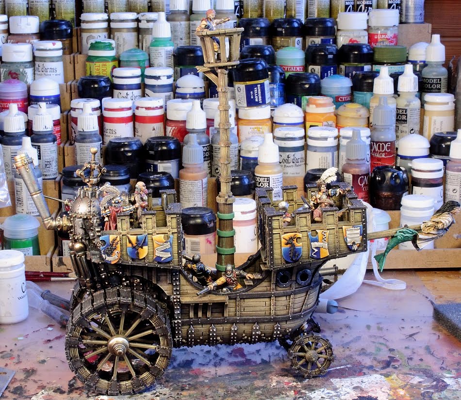 WIP Marienburg Landship Tale of Painters
