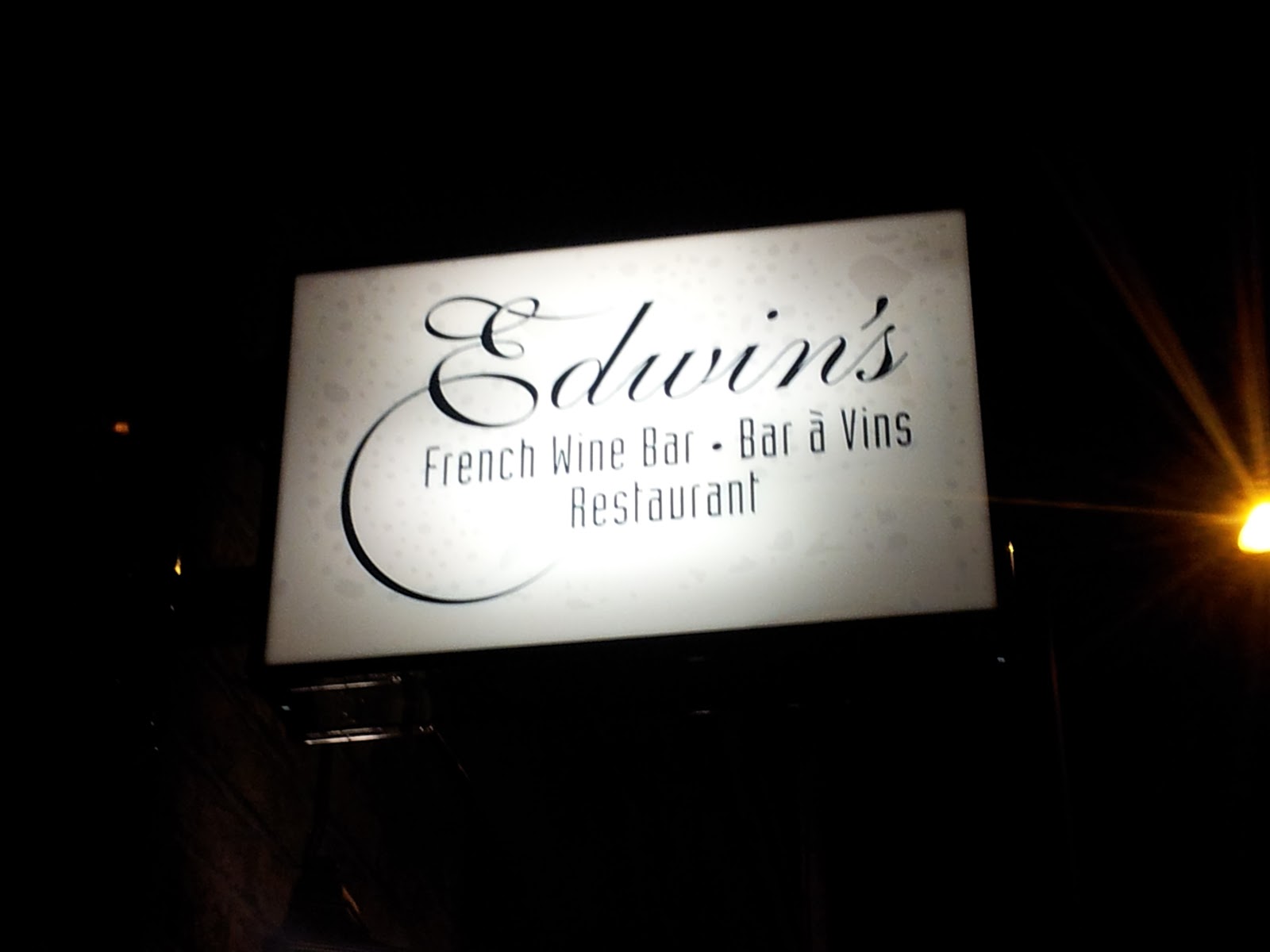 Edwin's French Wine Bar & Restaurant TwelvePointFivePercent