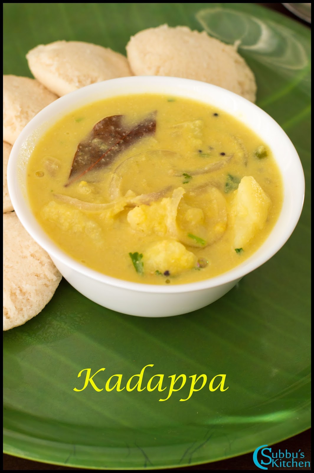 Kadapa / Kadappa - Subbus Kitchen