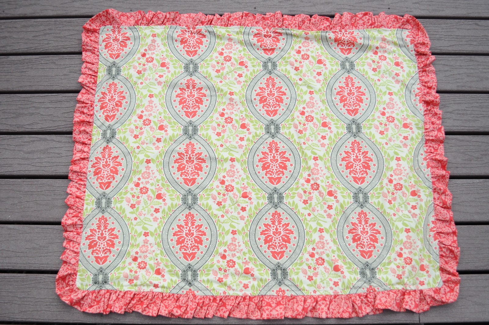 Minky Blanket with Initial Letter Applique - ALL PATTERNS ...