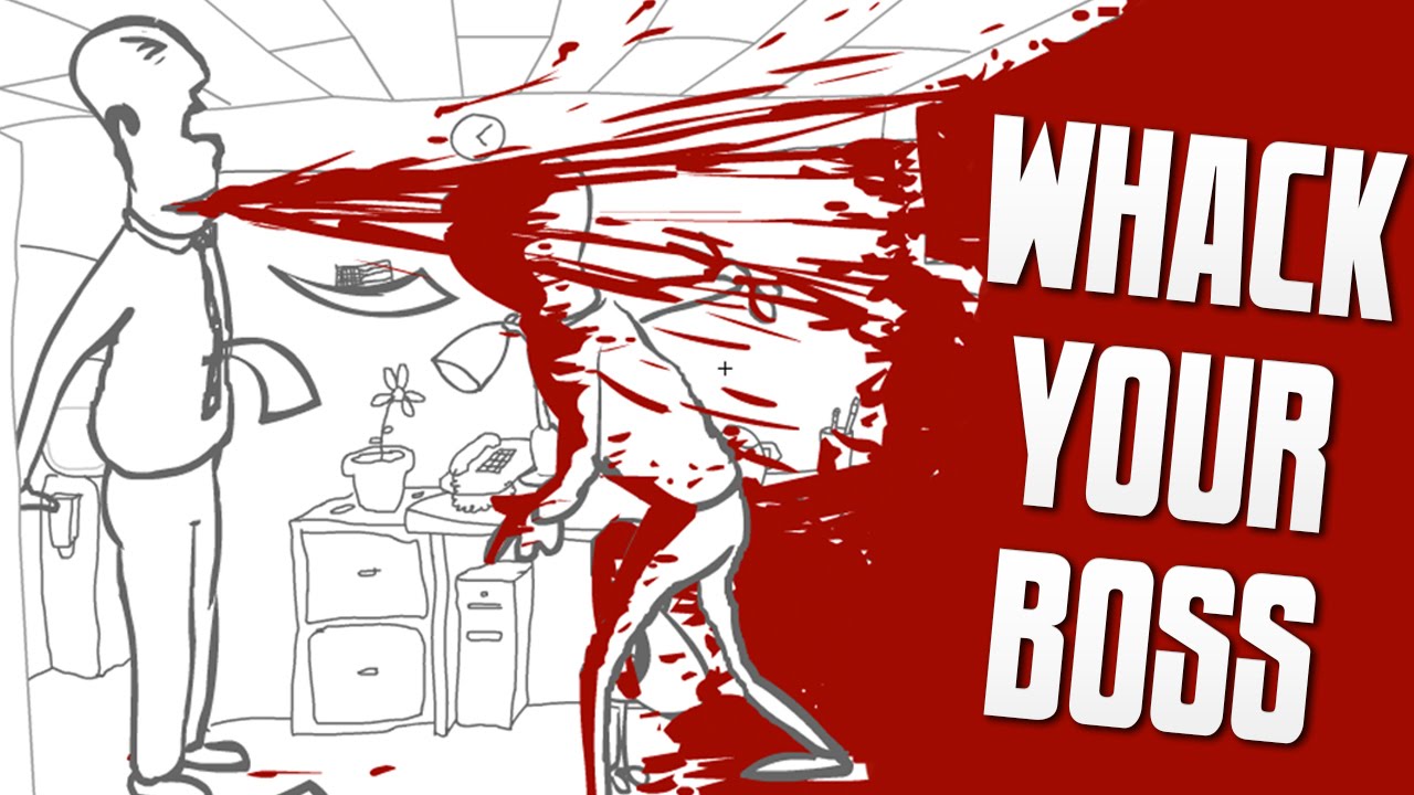 لعبة WhackYourBoss انتقم من مديرك وانت في البيت ) MustafaEs