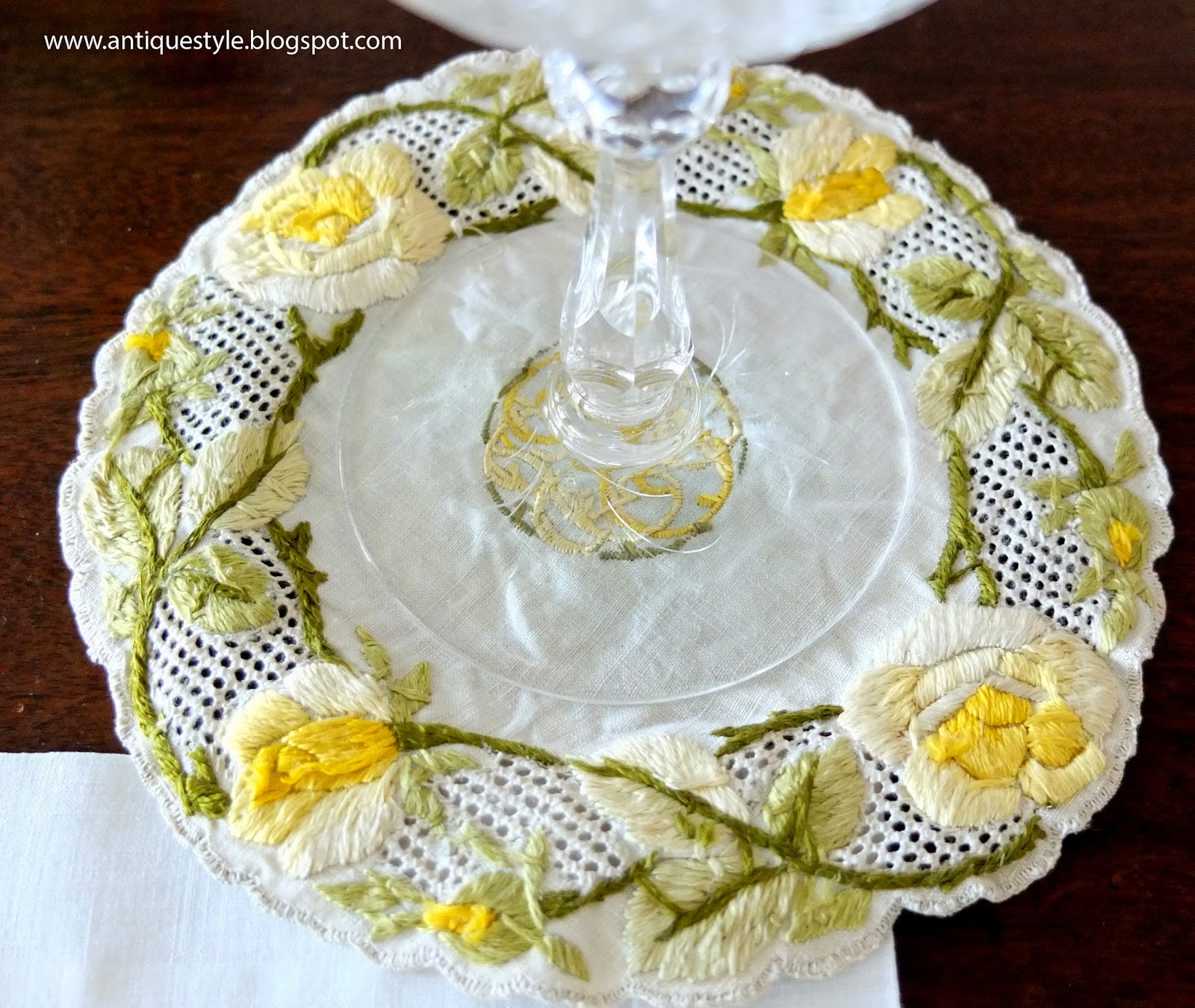 Antique Style Antique Cocktail Napkins and Coasters!