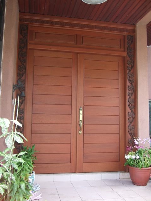 Oregano Enterprise Solid Wooden Doors Complete Carving