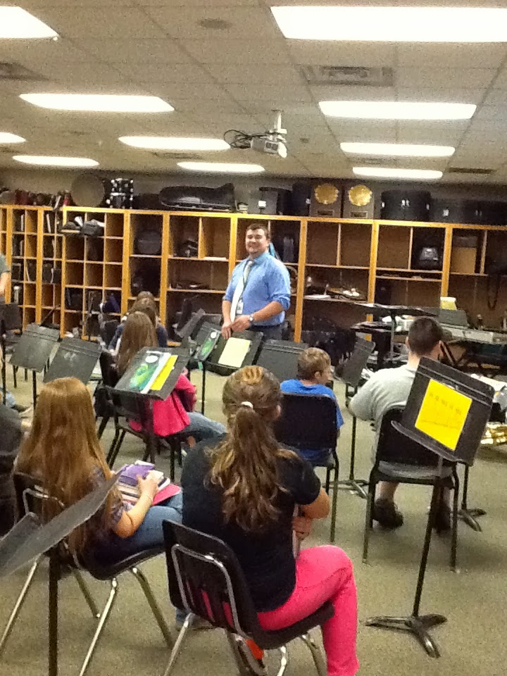A Look Inside CCMS New Band Director???