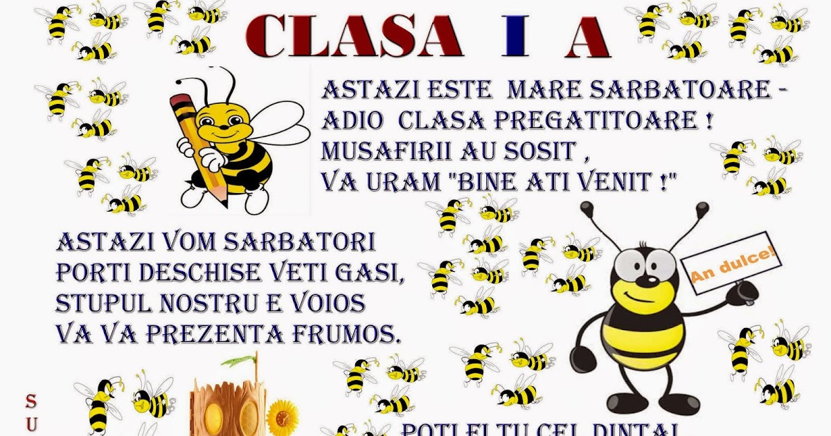 Clasa Noastră Bine Ati Venit In Clasa I
